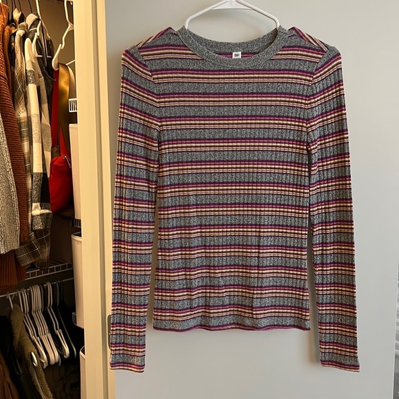 Stripes Long Sleeve Top BP from Nordstrom Size S - Picture 1 of 1